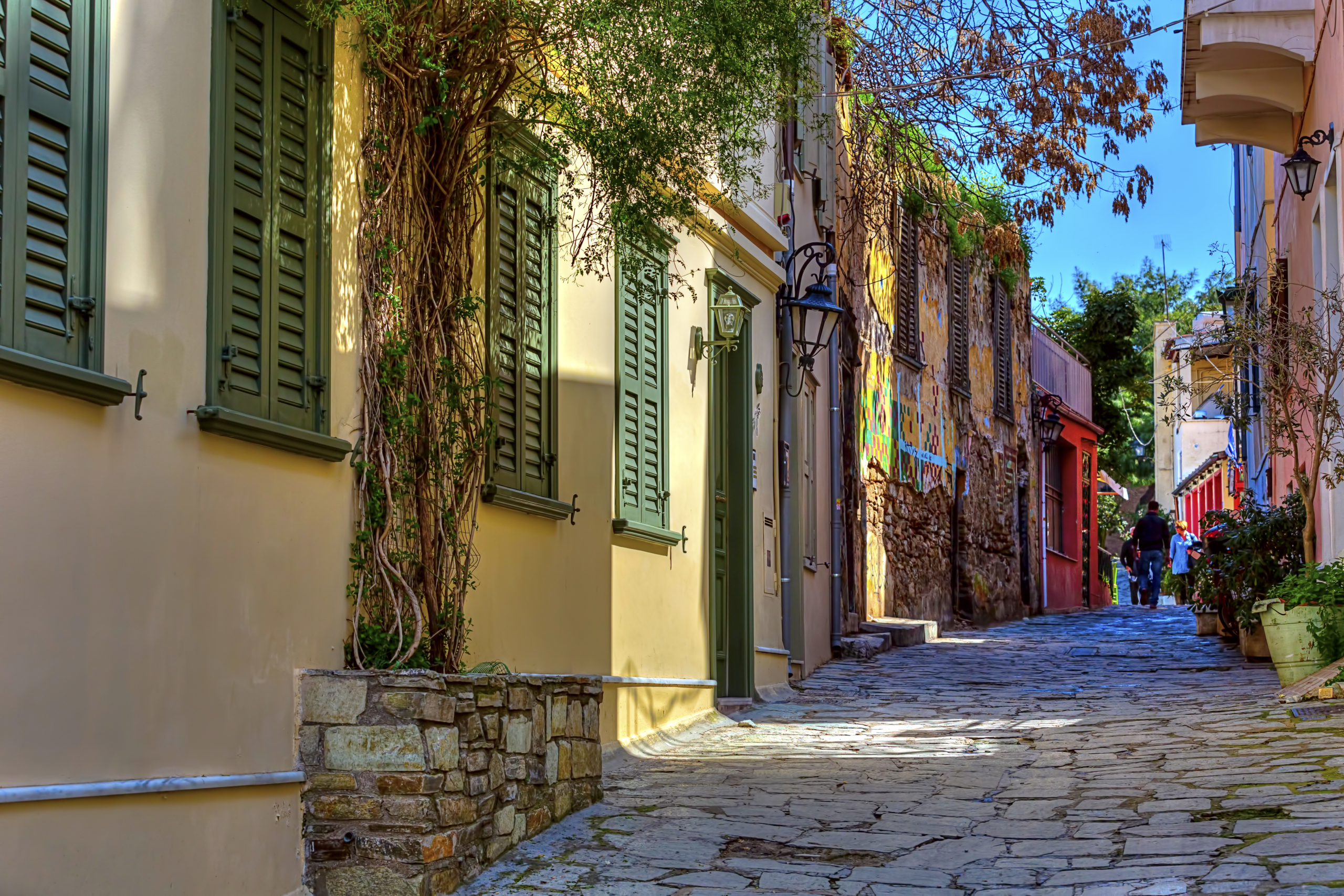 Plaka - the oldest neighborhood of Athens